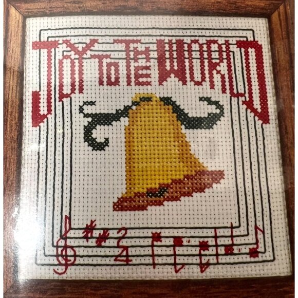 Counted Thread Cross Stitch Kit "Joy To The World" By Designs For The Needle - I - Picture 1 of 4